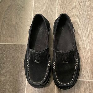 Ariat Black Suede slip-ons